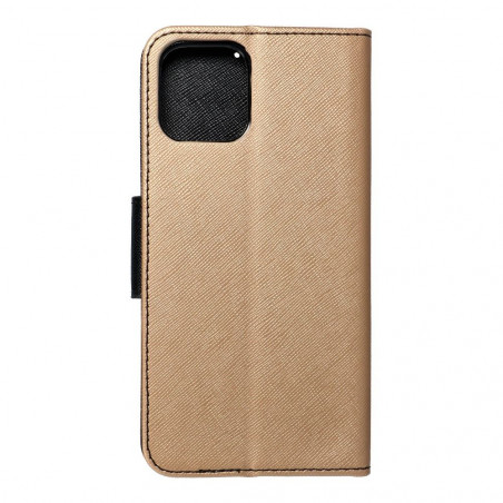 Apple iPhone 12 Pro Book Handytaschen Fancy Book Schwarz