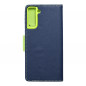 Samsung Galaxy S21 Plus 5G Book Handytaschen Fancy Book Marine / Limette