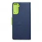 Samsung Galaxy S21 Plus 5G Book Handytaschen Fancy Book Marine / Limette