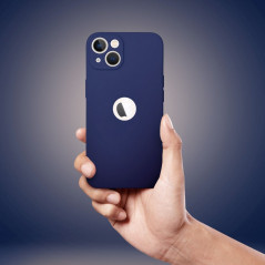 Apple iPhone 12 Hülle Soft Dunkelblau