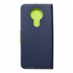 Nokia 3.4 Book Handytaschen Fancy Book Marine / Limette