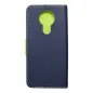 Nokia 3.4 Book Handytaschen Fancy Book Marine / Limette