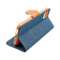 Samsung Galaxy A12 Book Handytaschen CANVAS Book Navy blau