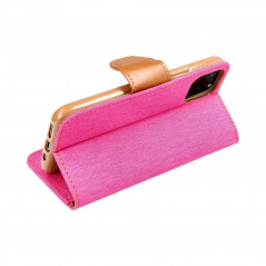 Samsung Galaxy A52s 5G Book Handytaschen CANVAS Book Rosa