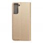 Samsung Galaxy S21 Plus 5G Book Handytaschen Smart Case Book Gold