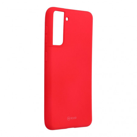 Samsung Galaxy S21 5G Hülle Roar Colorful Jelly Heißes Rosa
