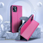 Apple iPhone SE 2020 Book Handytaschen Fancy Book Rosa / Marineblau