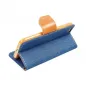Apple iPhone 6 6S Book Handytaschen CANVAS Book Navy blau