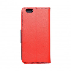 Apple iPhone 6 6S Book Handytaschen Fancy Book Rot / Marine