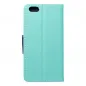 Apple iPhone 6 6S Book Handytaschen Fancy Book Minze / Marine
