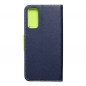 Samsung Galaxy S20 FE 5G Book Handytaschen Fancy Book Marine / Limette