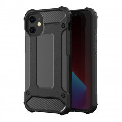 Apple iPhone 12 Gehärtete Abdeckung Armor Schwarz