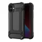 Apple iPhone 12 Gehärtete Abdeckung Armor Schwarz