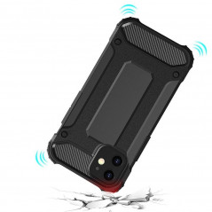Apple iPhone 12 Gehärtete Abdeckung Armor Schwarz
