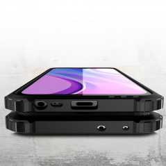 XIAOMI Redmi 9 Gehärtete Abdeckung Armor Schwarz