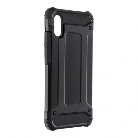 XIAOMI Redmi 9C NFC Gehärtete Abdeckung Armor Schwarz