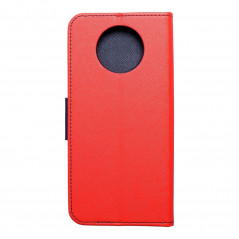 XIAOMI Redmi Note 9T Book Handytaschen Fancy Book Rot / Marine