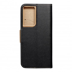 Samsung Galaxy S21 Ultra 5G Book Handytaschen Fancy Book Schwarz