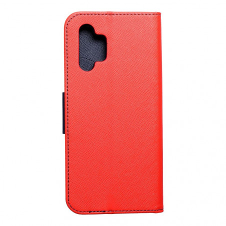 Samsung Galaxy A32 LTE Book Handytaschen Fancy Book Rot / Marine