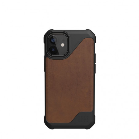 Apple iPhone 12 mini Hülle Urban Armor Gear Metropolis LT Premium-Gehäuse  Braun