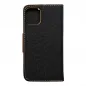 Apple iPhone 12 mini Book Handytaschen CANVAS Book Schwarz