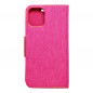 Apple iPhone 12 mini Book Handytaschen CANVAS Book Rosa