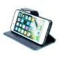 Apple iPhone 8 Book Handytaschen Fancy Book Minze / Marine