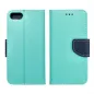 Apple iPhone 8 Book Handytaschen Fancy Book Minze / Marine