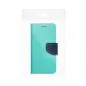 Apple iPhone 8 Book Handytaschen Fancy Book Minze / Marine