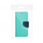 Apple iPhone SE 2020 Book Handytaschen Fancy Book Minze / Marine