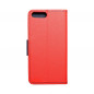 Apple iPhone SE 2020 Book Handytaschen Fancy Book Rot / Marine