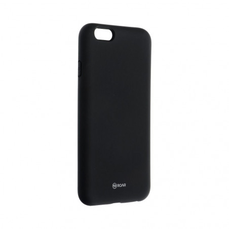 Apple iPhone 6 6S Hülle Roar Colorful Jelly Schwarz