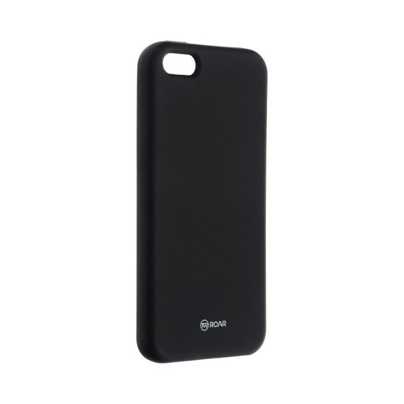 Apple iPhone 5 5S Hülle Roar Colorful Jelly Schwarz