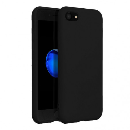 Apple iPhone 7 Hülle Silicone Elegant  Schwarz