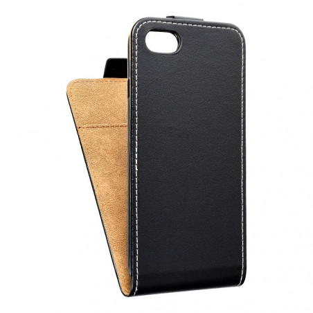 Apple iPhone SE 2022 5G Flip Handytaschen Slim Flexi Fresh Schwarz