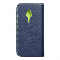 Nokia 230 Book Handytaschen Fancy Book Marine / Limette