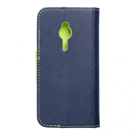 Nokia 230 Book Handytaschen Fancy Book Marine / Limette