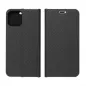 Apple iPhone XR Book Handytaschen LUNA Book Carbon Kohlenstoff-Faser, Elegant  Schwarz