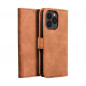 Apple iPhone 13 Pro Book Handytaschen TENDER Book Braun