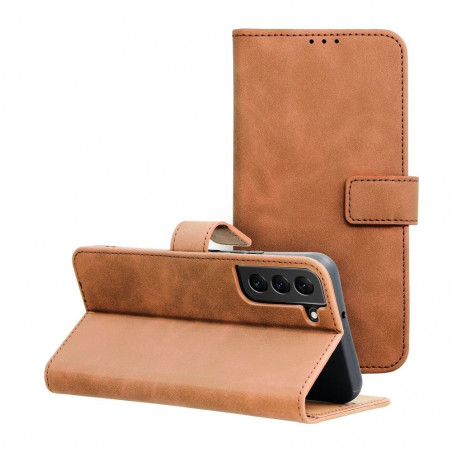 Samsung Galaxy S22 Plus Book Handytaschen TENDER Book Braun