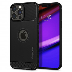 Apple iPhone 13 Pro Max Hülle Spigen Armor Kohlenstoff-Faser, Elegant  Schwarz