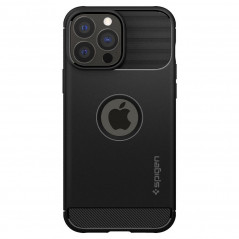 Apple iPhone 13 Pro Max Hülle Spigen Armor Kohlenstoff-Faser, Elegant  Schwarz
