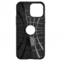 Apple iPhone 13 Pro Max Hülle Spigen Armor Kohlenstoff-Faser, Elegant  Schwarz
