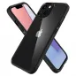 Apple iPhone 13 Hülle Spigen Ultra Hybrid Kristallklar  Matt Schwarz