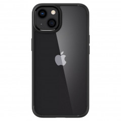 Apple iPhone 13 Hülle Spigen Ultra Hybrid Kristallklar  Matt Schwarz