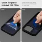 Apple iPhone 13 Hülle Spigen Ultra Hybrid Kristallklar  Matt Frostschwarz