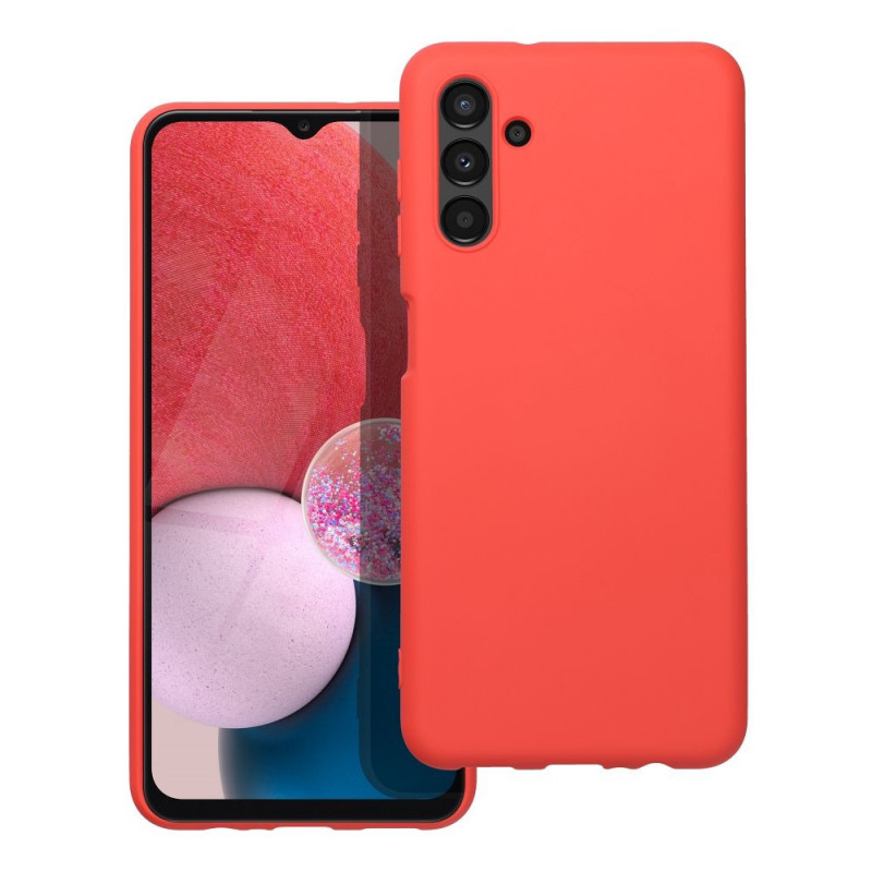 Samsung Galaxy A04s Hülle Silicone Elegant  Pfirsich