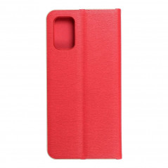 Samsung Galaxy A03 Book Handytaschen LUNA Book Gold Elegant  Rot