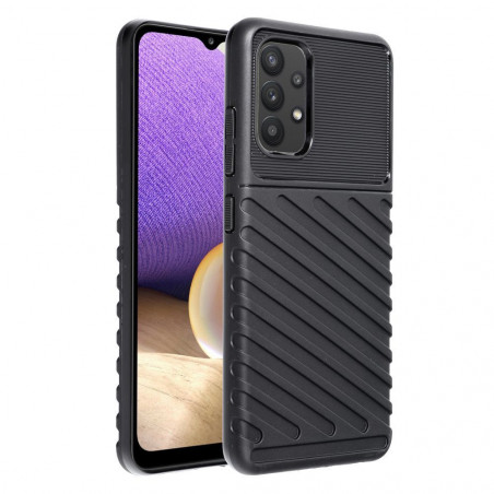 Samsung Galaxy A32 LTE Hülle THUNDER Schwarz
