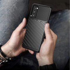 Samsung Galaxy S20 FE 5G 2022 Hülle THUNDER Schwarz